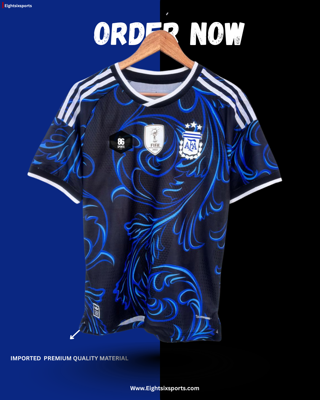 𝐈𝐦𝐩𝐨𝐫𝐭𝐞𝐝 𝐏𝐥𝐚𝐲𝐞𝐫 𝐕𝐞𝐫𝐬𝐢𝐨𝐧 - ARGENTINA AWAY PLAYER VERSION