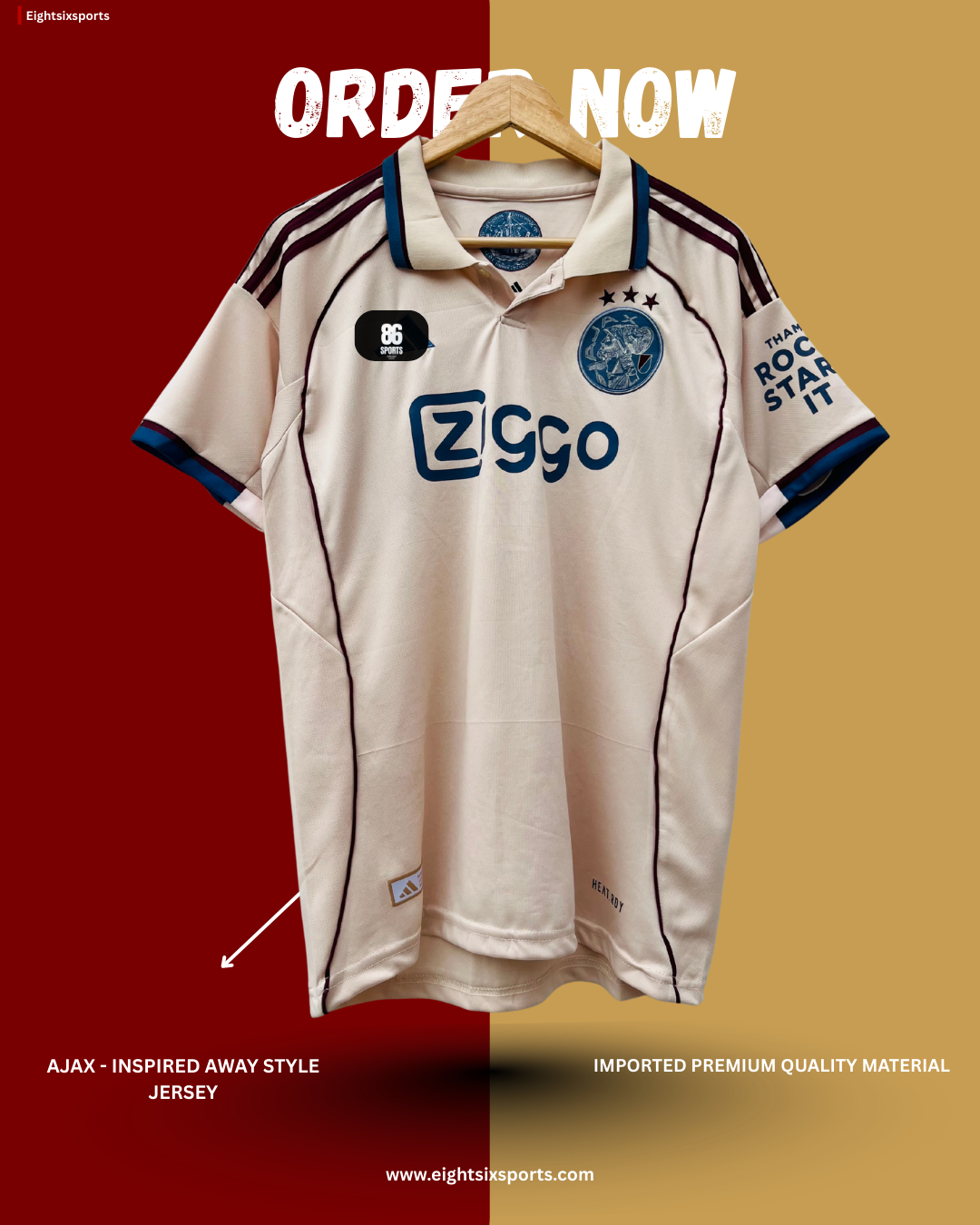 𝐈𝐦𝐩𝐨𝐫𝐭𝐞𝐝 𝐏𝐫𝐞𝐦𝐢𝐮𝐦 𝐄𝐝𝐢𝐭𝐢𝐨𝐧 – 𝟐𝟎𝟐𝟒 𝐀𝐰𝐚𝐲-𝐒𝐭𝐲𝐥𝐞 𝐅𝐨𝐨𝐭𝐛𝐚𝐥𝐥 𝐉𝐞𝐫𝐬𝐞𝐲 (AJAX-𝐈𝐧𝐬𝐩𝐢𝐫𝐞𝐝) ⚽