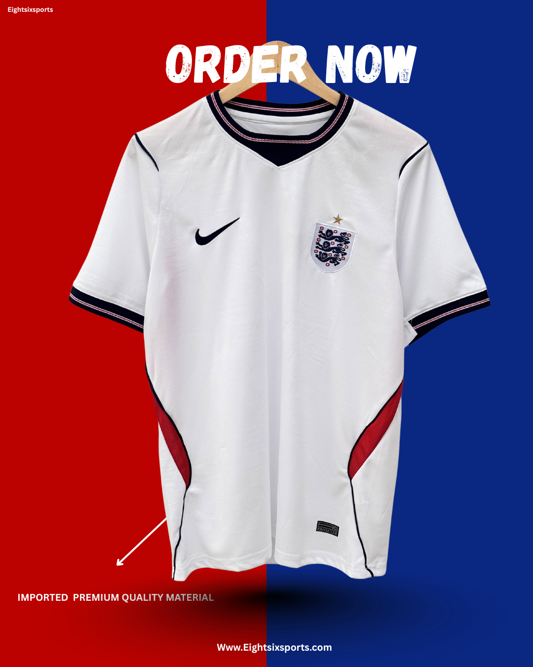 𝐈𝐦𝐩𝐨𝐫𝐭𝐞𝐝  𝐏𝐫𝐞𝐦𝐢𝐮𝐦 𝐄𝐝𝐢𝐭𝐢𝐨𝐧 -   ENGLAND INTERNATIONAL  𝐖𝐢𝐭𝐡 𝐒𝐡𝐨𝐫𝐭𝐬  𝟐𝟎𝟐𝟓/𝟐𝟔