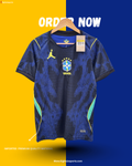 𝐈𝐦𝐩𝐨𝐫𝐭𝐞𝐝  𝐏𝐫𝐞𝐦𝐢𝐮𝐦 𝐄𝐝𝐢𝐭𝐢𝐨𝐧 -   BRAZIL INTERNATIONAL AWAY   𝟐𝟎𝟐𝟓/𝟐𝟔