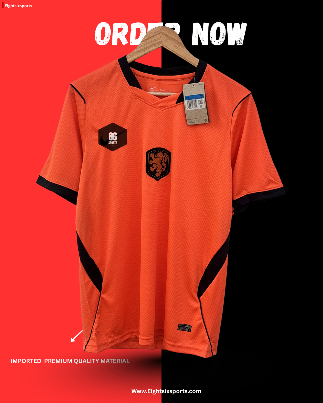 𝐈𝐦𝐩𝐨𝐫𝐭𝐞𝐝  𝐏𝐫𝐞𝐦𝐢𝐮𝐦 𝐄𝐝𝐢𝐭𝐢𝐨𝐧 - NETHERLAND HOME KIT WITH SHORTS 2026