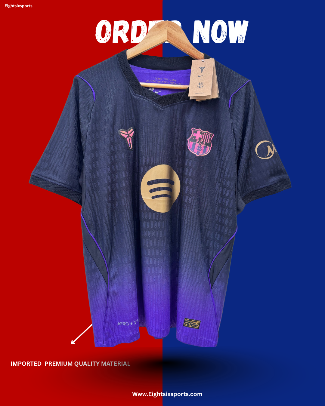𝐈𝐦𝐩𝐨𝐫𝐭𝐞𝐝 𝐏𝐥𝐚𝐲𝐞𝐫 𝐕𝐞𝐫𝐬𝐢𝐨𝐧 - BARCELONA AWAY PLAYER VERSION