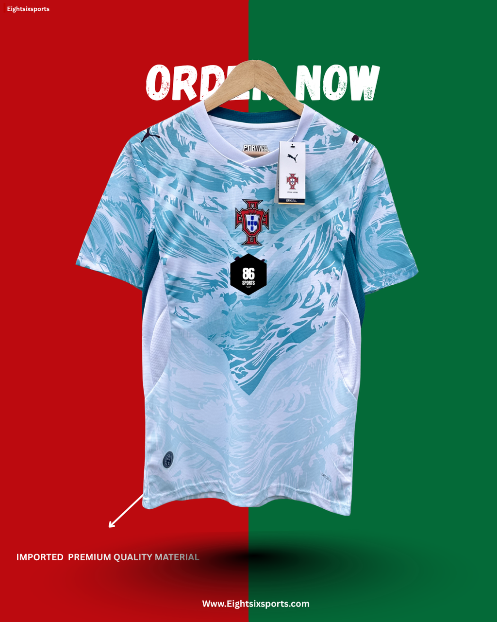 𝐈𝐦𝐩𝐨𝐫𝐭𝐞𝐝  𝐏𝐫𝐞𝐦𝐢𝐮𝐦 𝐄𝐝𝐢𝐭𝐢𝐨𝐧 -   PORTUGAL INTERNATIONAL AWAY   𝟐𝟎𝟐𝟓/𝟐𝟔