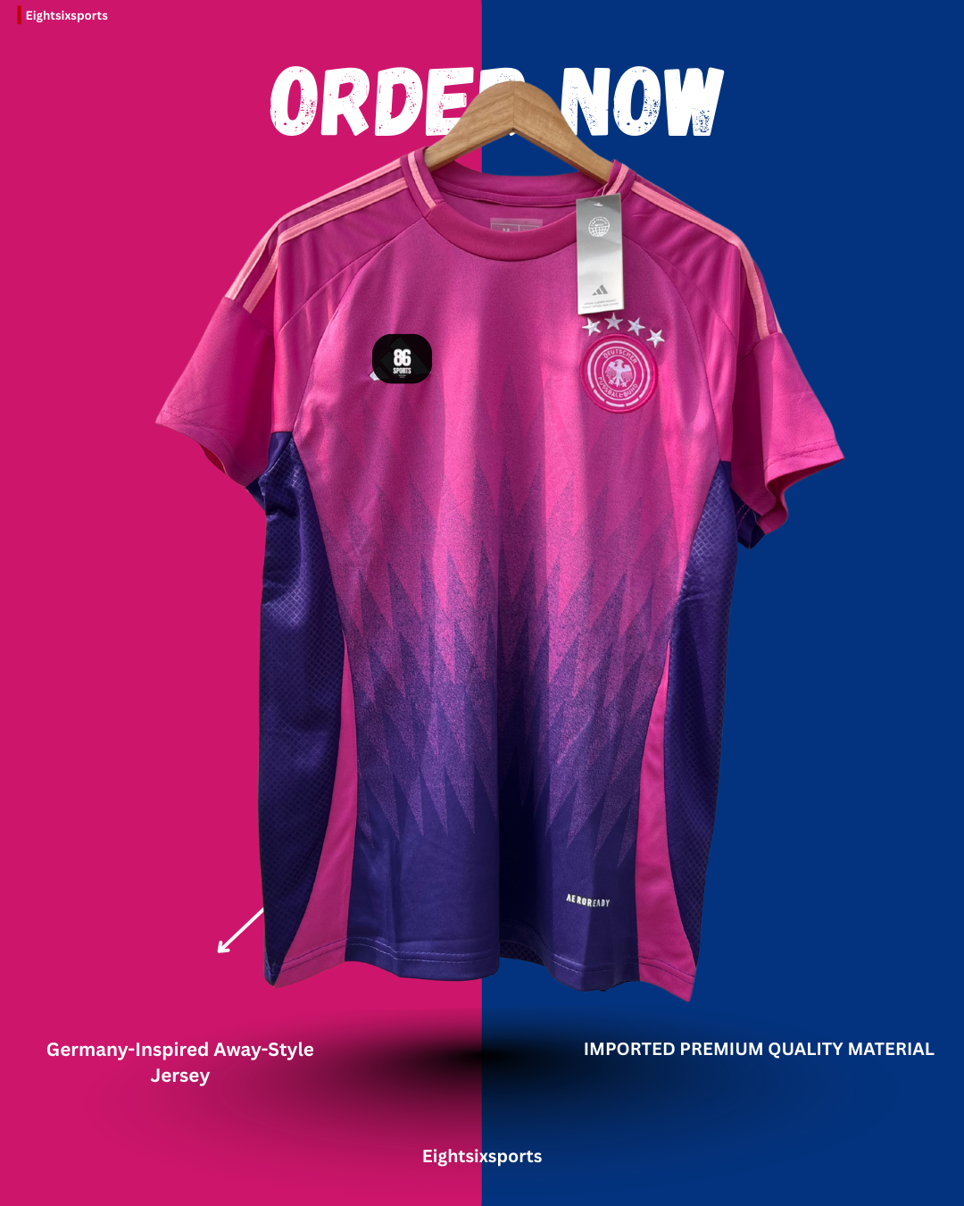 𝐈𝐦𝐩𝐨𝐫𝐭𝐞𝐝 𝐏𝐫𝐞𝐦𝐢𝐮𝐦 𝐄𝐝𝐢𝐭𝐢𝐨𝐧 – 𝟐𝟎𝟐𝟒 𝐀𝐰𝐚𝐲-𝐒𝐭𝐲𝐥𝐞 𝐅𝐨𝐨𝐭𝐛𝐚𝐥𝐥 𝐉𝐞𝐫𝐬𝐞𝐲 (GERMANY-𝐈𝐧𝐬𝐩𝐢𝐫𝐞𝐝) ⚽