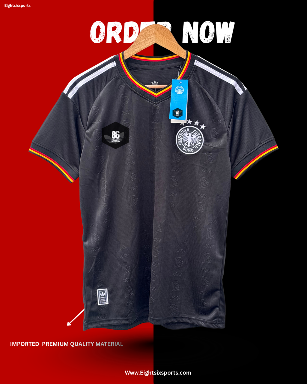 𝐈𝐦𝐩𝐨𝐫𝐭𝐞𝐝  𝐏𝐫𝐞𝐦𝐢𝐮𝐦 𝐄𝐝𝐢𝐭𝐢𝐨𝐧 -  GERMANY AWAY NEW SEASON KIT 𝐖𝐈𝐓𝐇 𝐒𝐇𝐎𝐑𝐓𝐒 2026