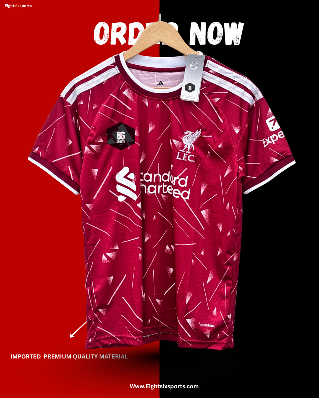 𝐈𝐦𝐩𝐨𝐫𝐭𝐞𝐝  𝐏𝐫𝐞𝐦𝐢𝐮𝐦 𝐄𝐝𝐢𝐭𝐢𝐨𝐧 -  LIVERPOOL NEW SEASON KIT WITH SHORTS 2026