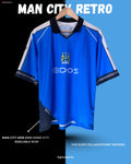 MANCHESTER CITY RETRO HOME KIT