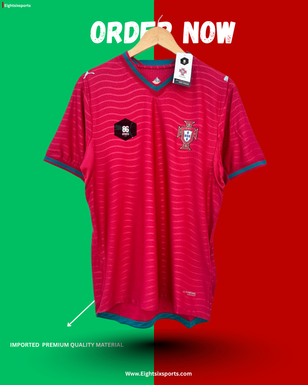 𝐈𝐦𝐩𝐨𝐫𝐭𝐞𝐝 𝐏𝐥𝐚𝐲𝐞𝐫 𝐕𝐞𝐫𝐬𝐢𝐨𝐧 - PORTUGAL HOME PLAYER VERSION