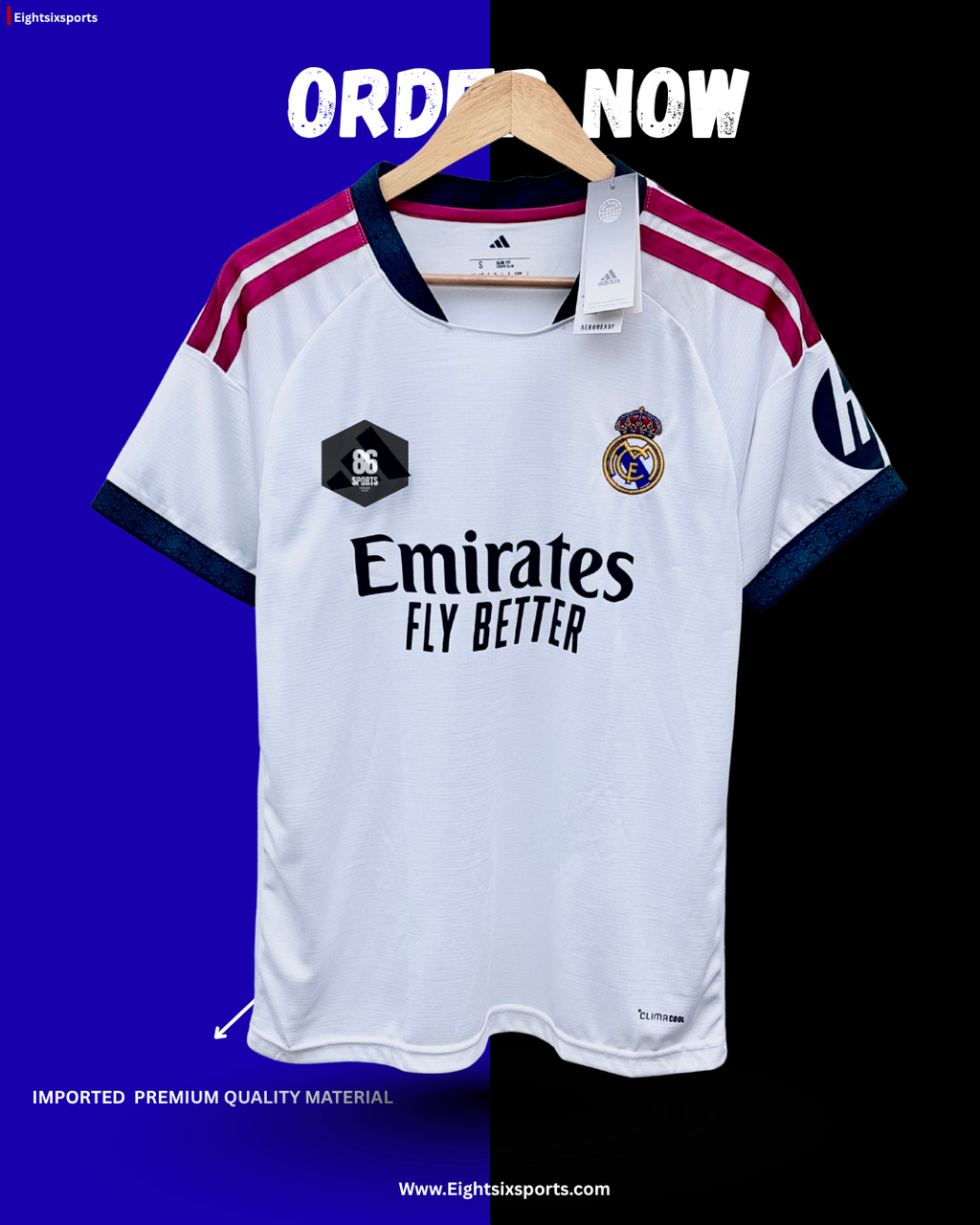 𝐈𝐦𝐩𝐨𝐫𝐭𝐞𝐝  𝐏𝐫𝐞𝐦𝐢𝐮𝐦 𝐄𝐝𝐢𝐭𝐢𝐨𝐧 -  REAL MADRID NEW SEASON KIT WITH SHORTS 2026
