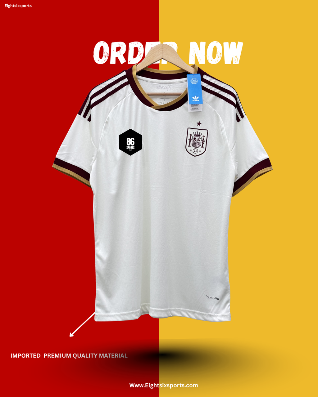 𝐈𝐦𝐩𝐨𝐫𝐭𝐞𝐝  𝐏𝐫𝐞𝐦𝐢𝐮𝐦 𝐄𝐝𝐢𝐭𝐢𝐨𝐧 -   SPAIN INTERNATIONAL AWAY   𝟐𝟎𝟐𝟓/𝟐𝟔