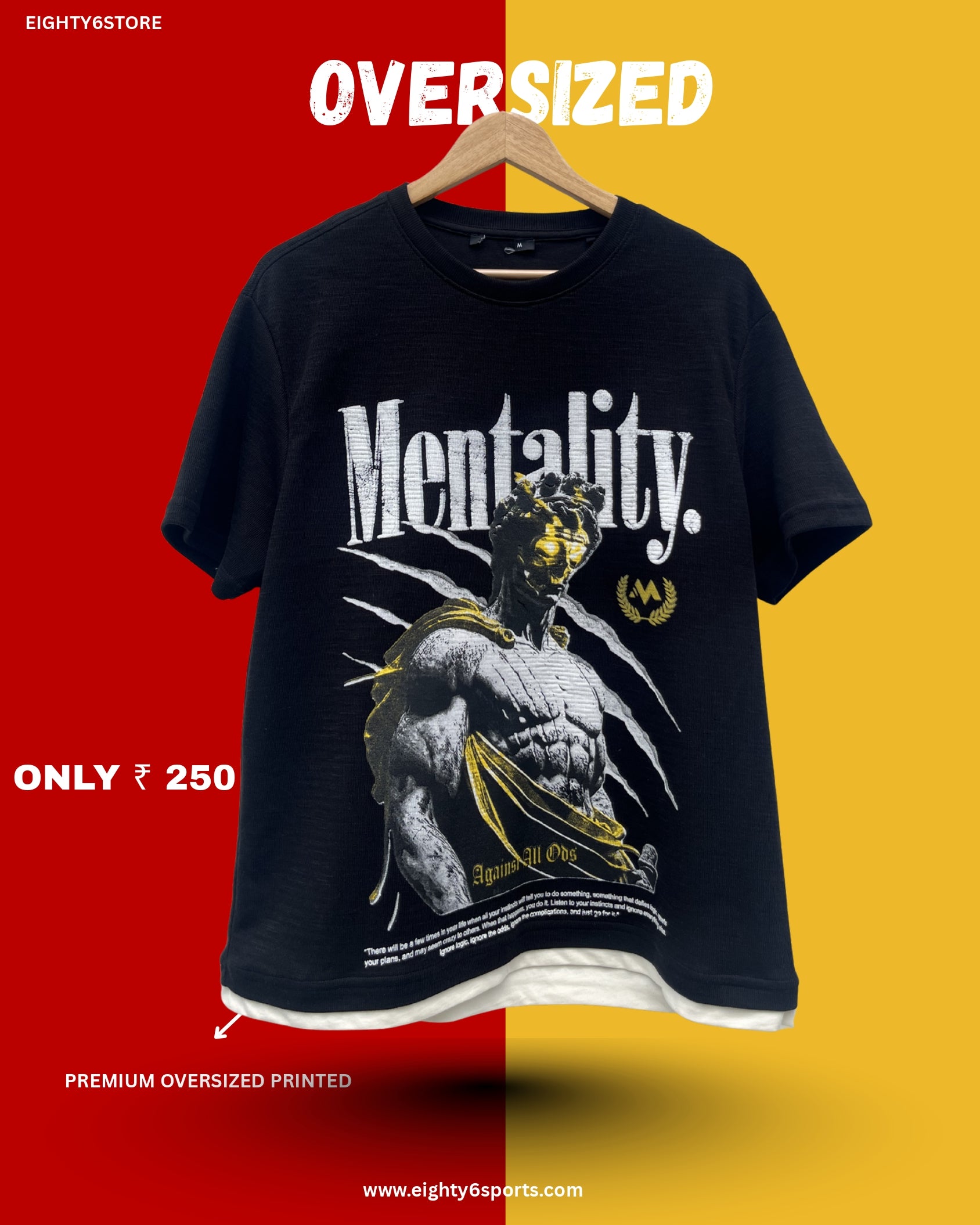 𝐇𝐞𝐚𝐯𝐲 𝐏𝐫𝐢𝐧𝐭𝐞𝐝 𝐎𝐯𝐞𝐫𝐬𝐢𝐳𝐞𝐝 𝐓-𝐬𝐡𝐢𝐫𝐭