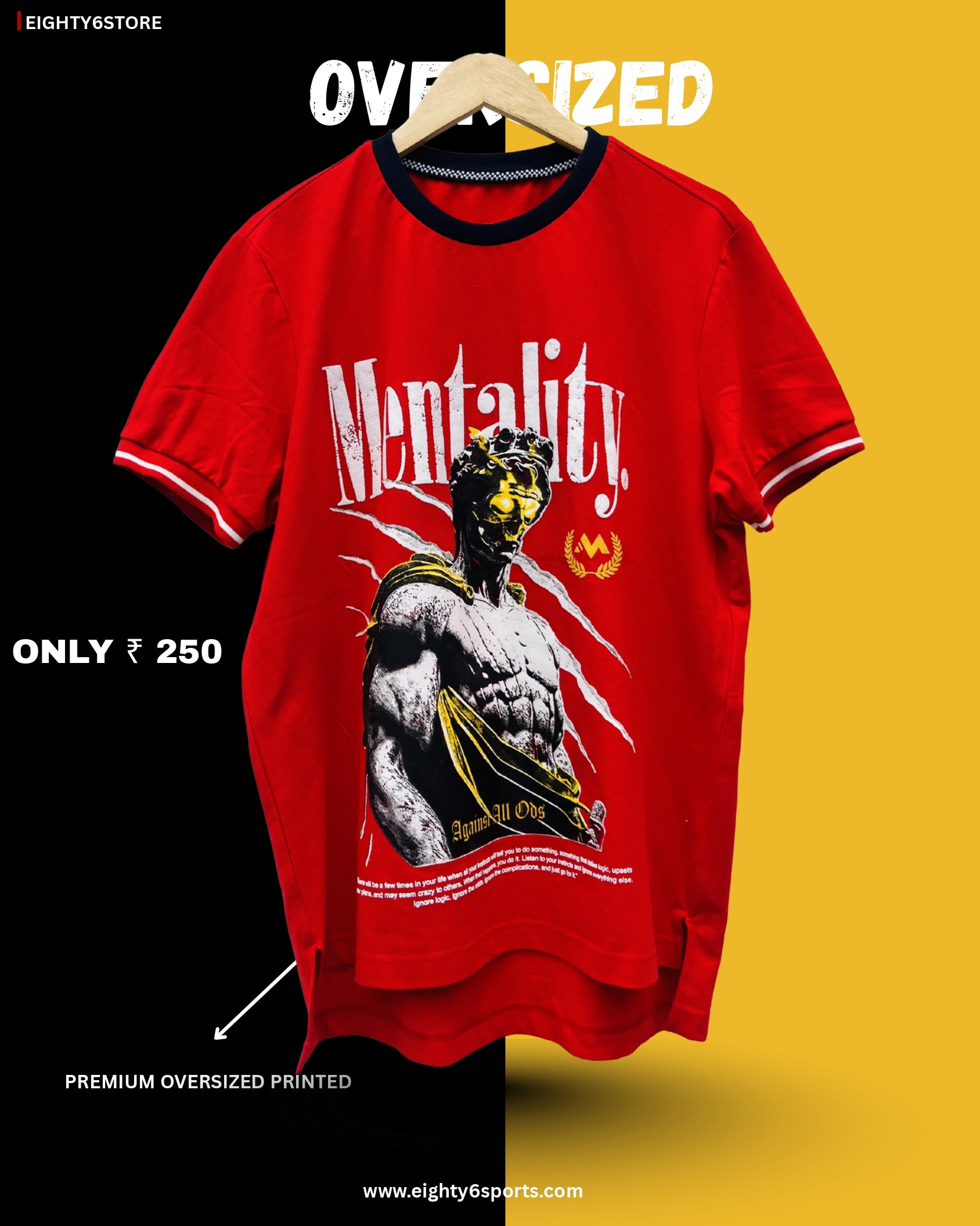 𝐇𝐞𝐚𝐯𝐲 𝐏𝐫𝐢𝐧𝐭𝐞𝐝 𝐎𝐯𝐞𝐫𝐬𝐢𝐳𝐞𝐝 𝐓-𝐬𝐡𝐢𝐫𝐭